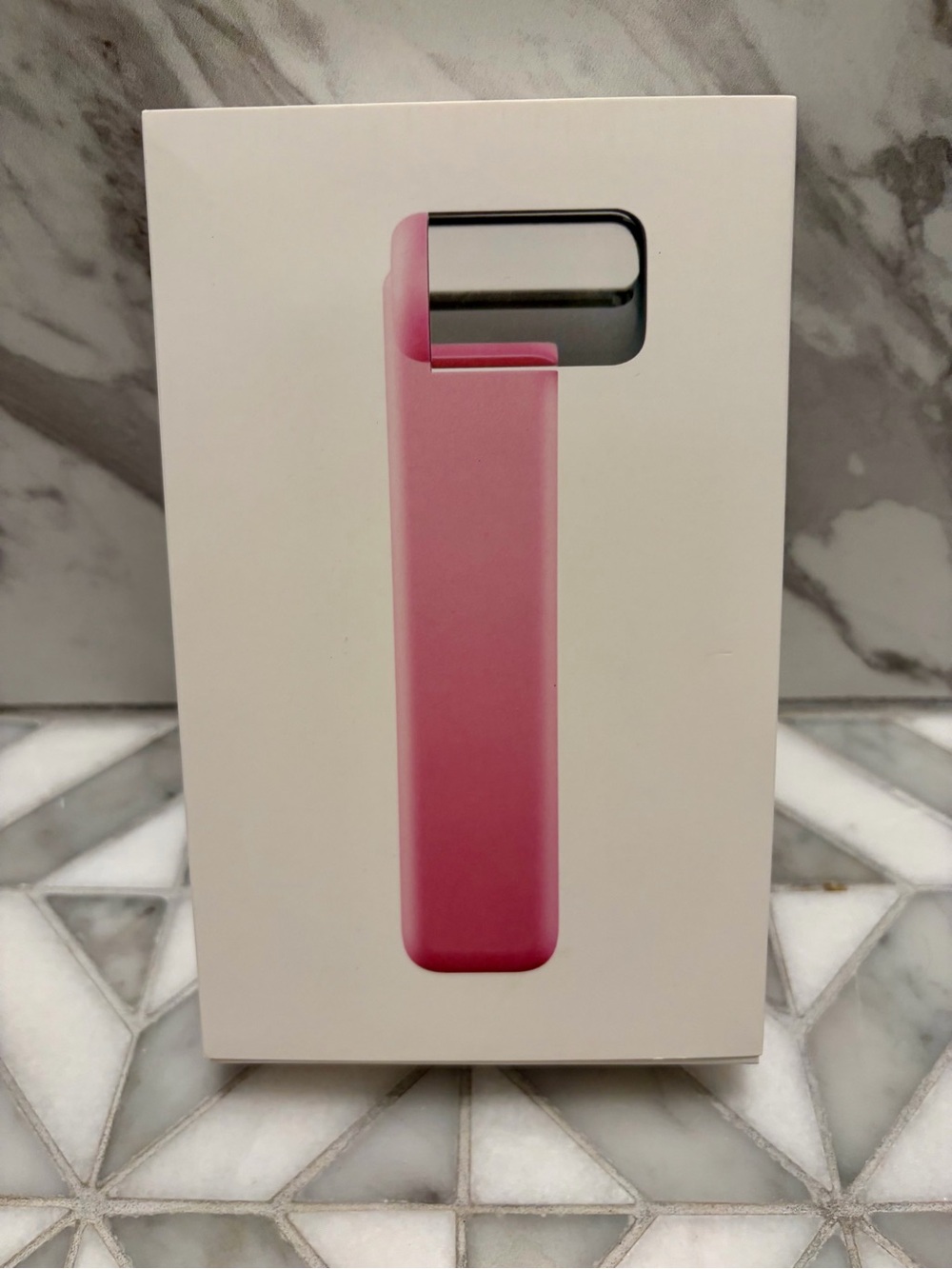 Quiet Hours Facial Ice Roller Pink Stainless Steel Depuffing NEW SEALED